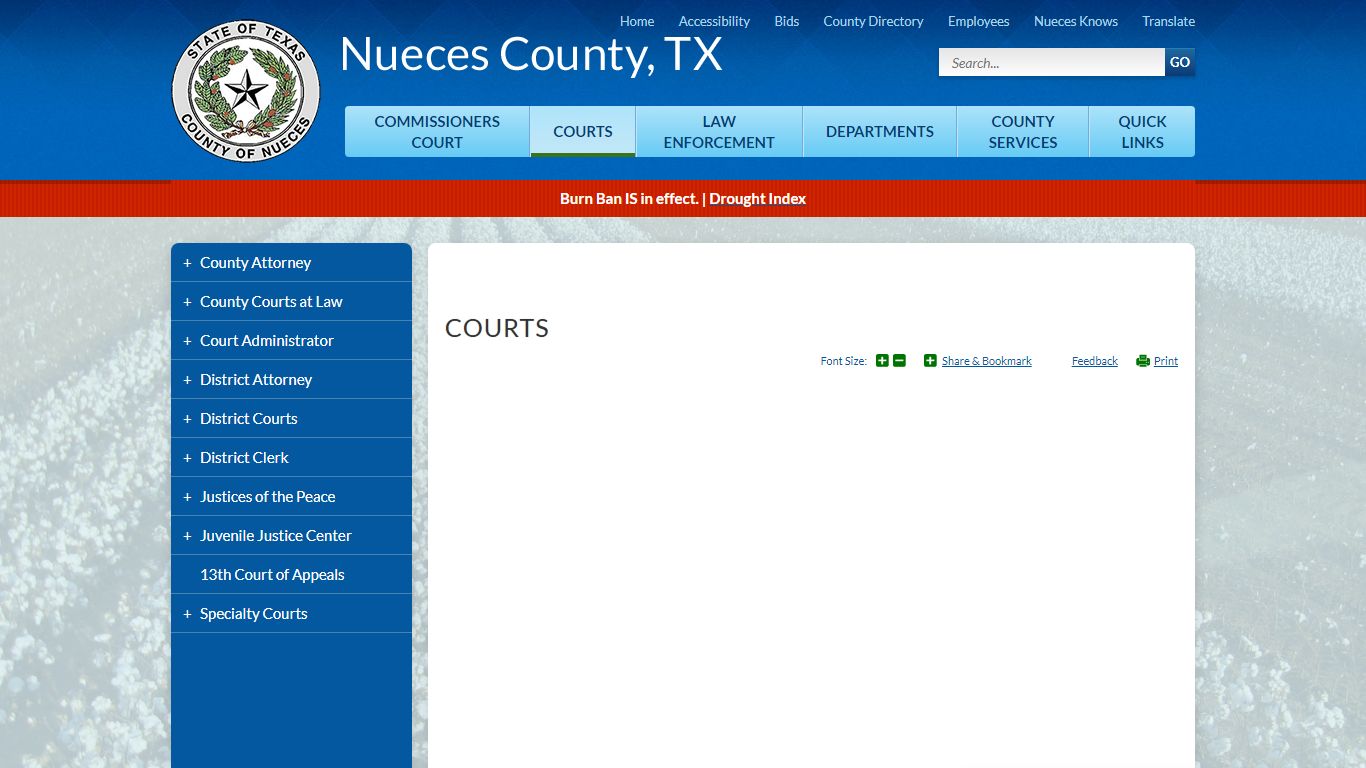 Courts | Nueces County, TX